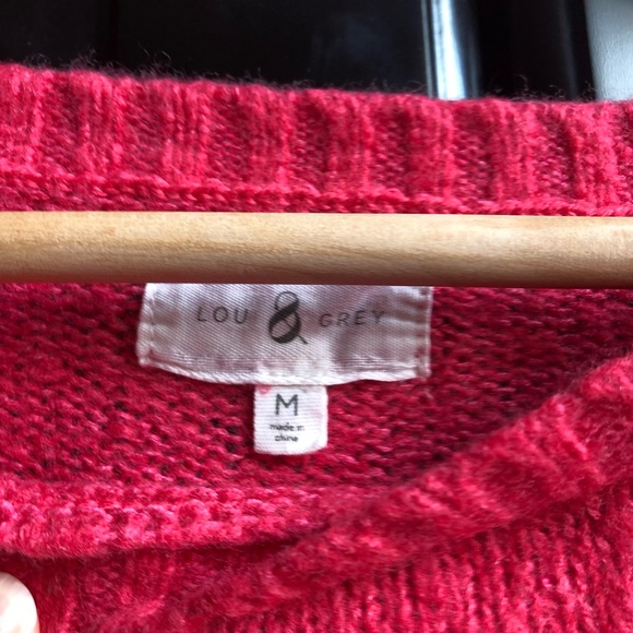 Lou & Grey for LOFT wool sweater size M - Picture 6 of 8